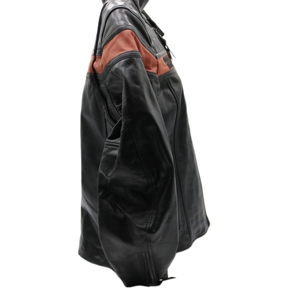 98013-21VW NWT HARLEY-DAVIDSON WOMENS LEATHER JACKET VICTORY LAP SIZE LARGE - Picture 6 of 6